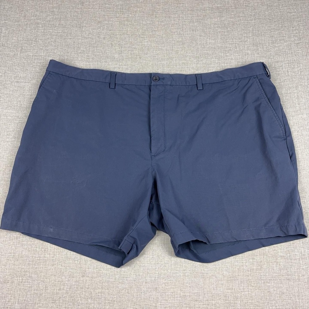 Vineyard Vines On-The-Go Shorts Mens 52 Blue OTG Microfiber Stretch 8 Inseam